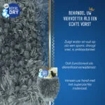 Mănușă de periat pentru câini din microfibră, 24 x 18 cm – Royal Dry - imagine 4