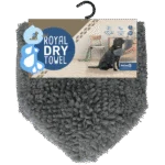 Prosop pentru câini din microfibră, cu buzunare pentru mâini, 35 x 81 cm – Royal Dry