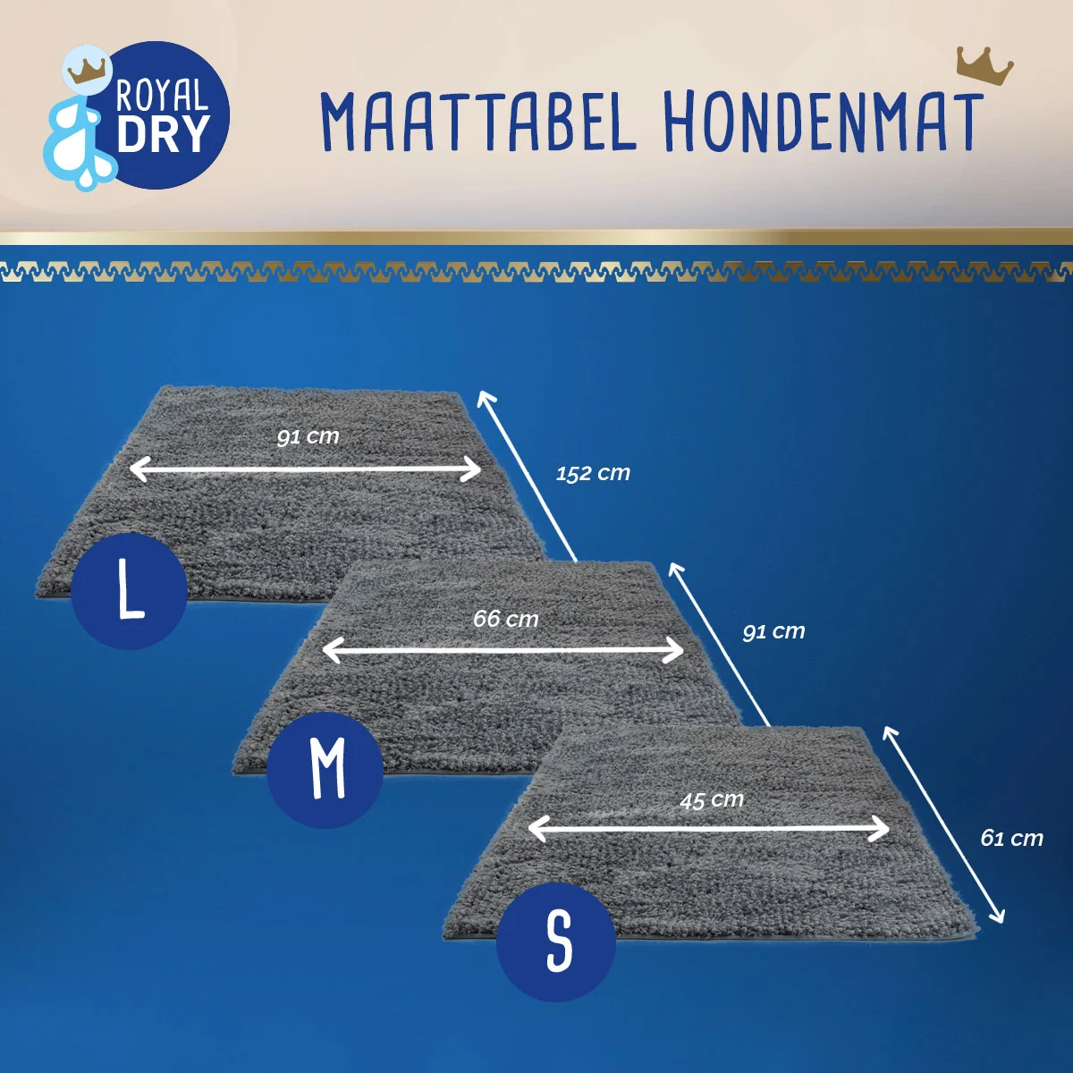 Covoraș pentru hrănire din microfibră cu strat antiderapant, 61 x 45 cm – Royal Dry - imagine 4