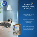 Halat pentru câini din microfibră S, lungimea spatelui 37 până la 45 cm – Royal Dry - imagine 5