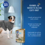 Halat pentru câini din microfibră XL, lungimea spatelui 70 până la 80 cm – Royal Dry - imagine 4