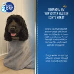 Sac de uscare pentru câini din microfibră S, lungime a spatelui 40 cm – Royal Dry Doggy Bag - imagine 6