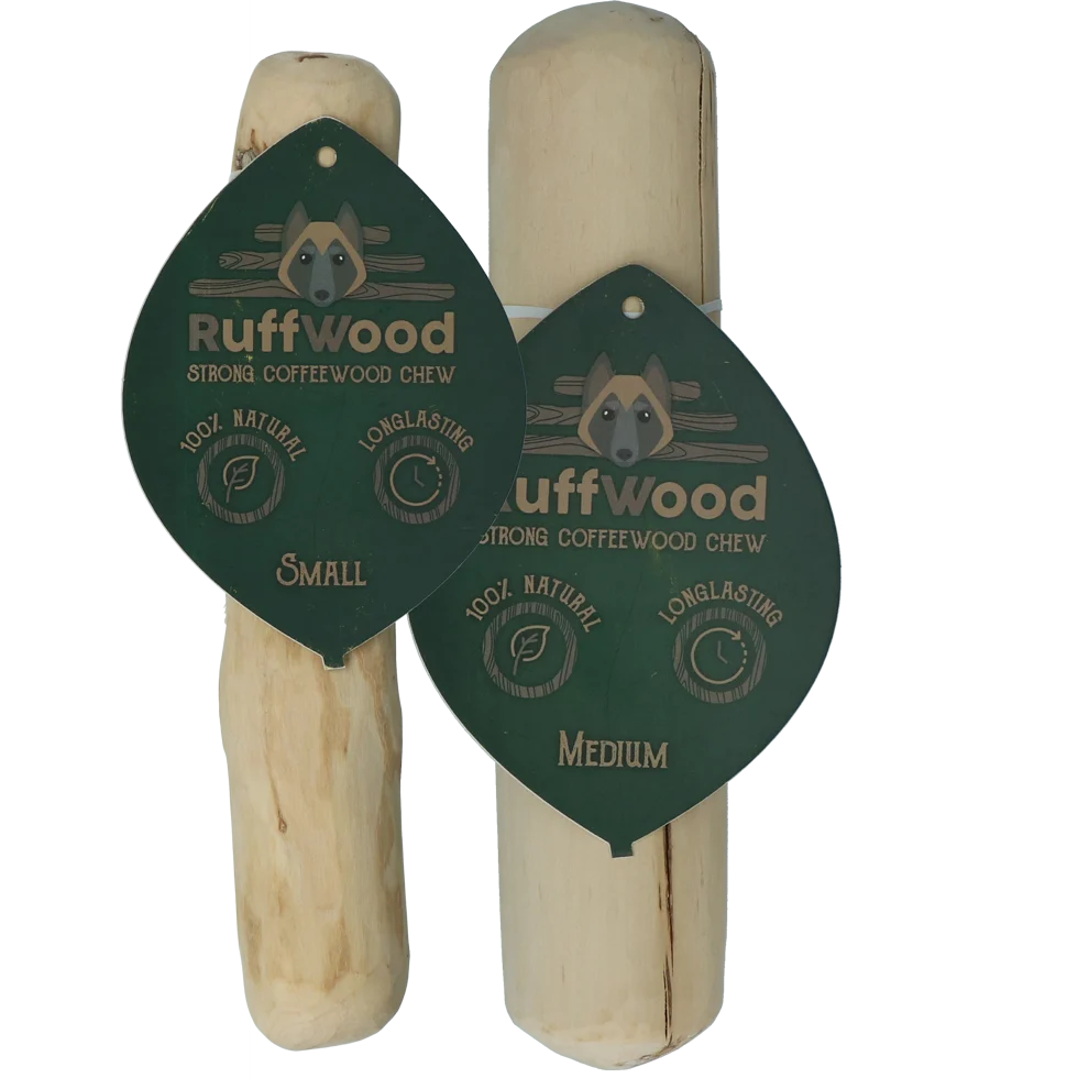 Baton de ros din lemn de cafea, 22 cm – Ruffwood Coffee M - imagine 3