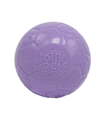 Minge de fotbal pentru câini, mov deschis, 10 cm – Jolly Pets Mini Soccer Ball