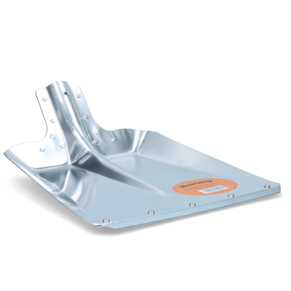 Lopată din aluminiu cu muchie de uzură din oțel, lățime de 33 cm, fără coadă – Mustang