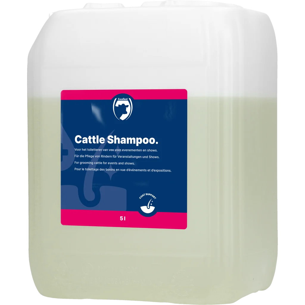 Șampon pentru bovine, pentru expoziții, 5 l – Excellent Cattle Shampoo - imagine 1