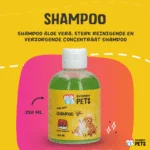 Șampon pentru câini cu Aloe Vera pentru piele sensibilă, 250 ml – Excellent Pets Shampoo Aloe Vera - imagine 2