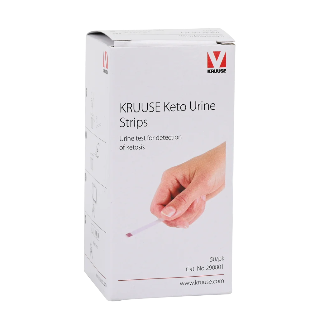 Benzi de testare a urinei pentru vaci de lapte, 50 bucăți – Benzi de testare a urinei pentru cetoză KRUUSE - imagine 2