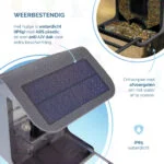 Hrănitoare pentru păsări cu cameră și panou solar, 1,5 l – Hofman Animal Care AI Bird Feeder - imagine 5