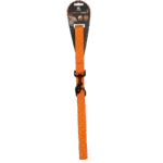 Lesă pentru câini cu inel în formă de D, 120 cm, portocalie – Spotted! Pro Perfect Leash