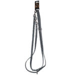 Lesă de dresaj din piele pentru câini, gri, 250 cm x 16 mm – Spotted! Pro - imagine 2