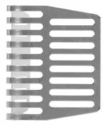 Grilaj din oțel inoxidabil pentru rosturi verticale, împotriva dăunătorilor, 5 cm, 20 bucăți – Spouwsafe - imagine 4