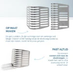 Grilaj din oțel inoxidabil pentru rosturi verticale, împotriva dăunătorilor, 5 cm, 20 bucăți – Spouwsafe - imagine 5