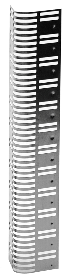 Grilaj din oțel inoxidabil pentru rosturi de ventilație, împotriva dăunătorilor, 24 cm