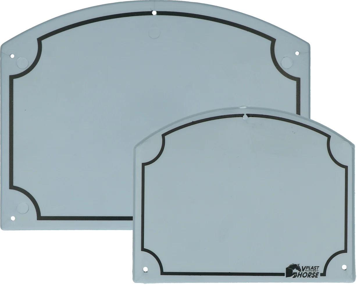 Panou de scris din plastic pentru grajd, 11 x 13 cm – Vplast - imagine 2
