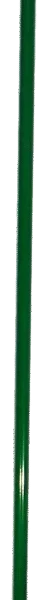 Coadă din metal ușor 150 cm, verde