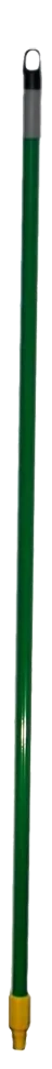 Coadă din metal ușor 150 cm, verde - imagine 1