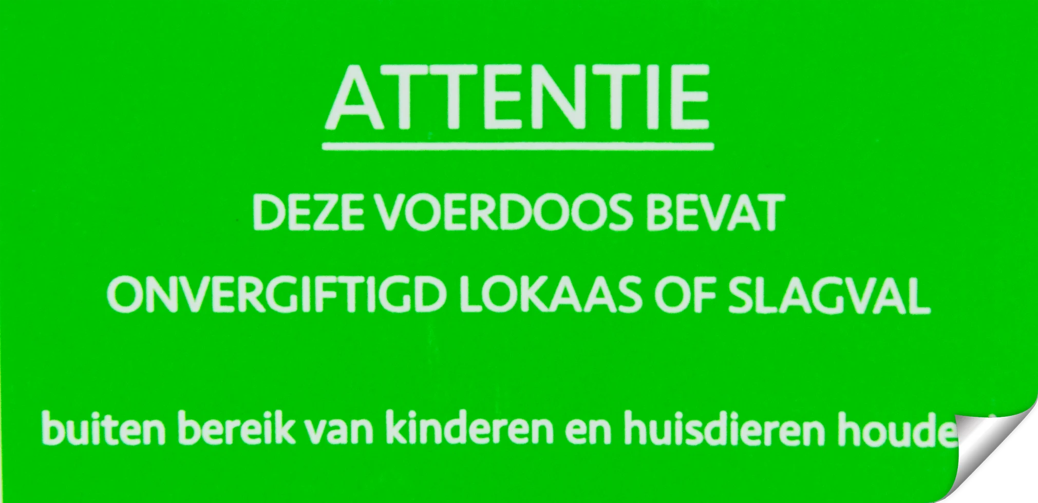 STIC0035.png Etichetă de avertizare pentru momeală de monitorizare sau capcană cu lovire, 8 x 4 cm, 100 de bucăți – Hofman Pest Control, „Fără otravă / Capcană cu lovire” - imagine 1