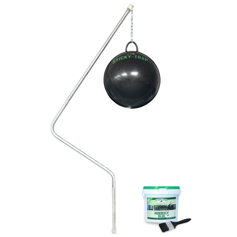 Capcană pentru tăuni cu bilă de 60 cm și adeziv de 1,5 l – capcană adezivă completă Sticky Trap, varianta Heavy - imagine 1