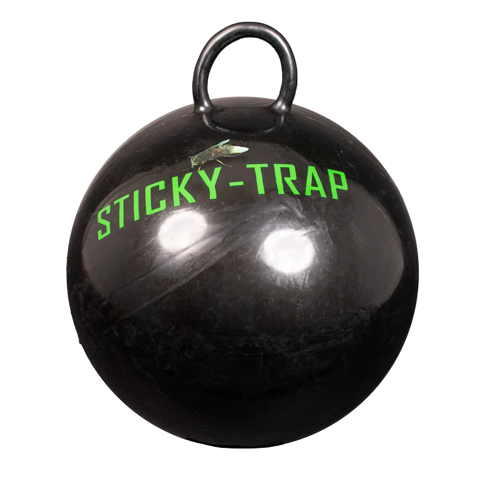 Minge neagră pentru agățat, 60 cm – Sticky Trap Bal - imagine 1