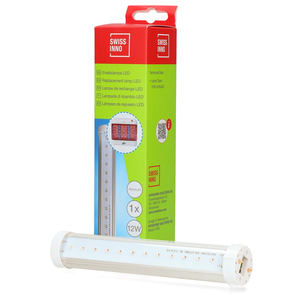 Bec UVA de schimb 12 W, 1 bucată – Swissinno Insect Destroyer 24W - imagine 1