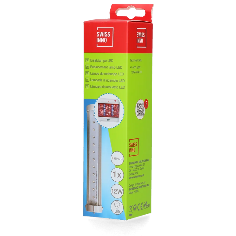 Bec UVA de schimb 12 W, 1 bucată – Swissinno Insect Destroyer 24W - imagine 3