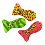 Jucării pentru pisici în formă de sardine, cu catnip – Yeowww! Stinkies Catnip Sardines Trio - imagine 4
