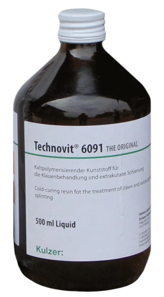 Lichid pentru blocuri de ongloane, 500 ml – Kulzer Technovit 6091 - imagine 1