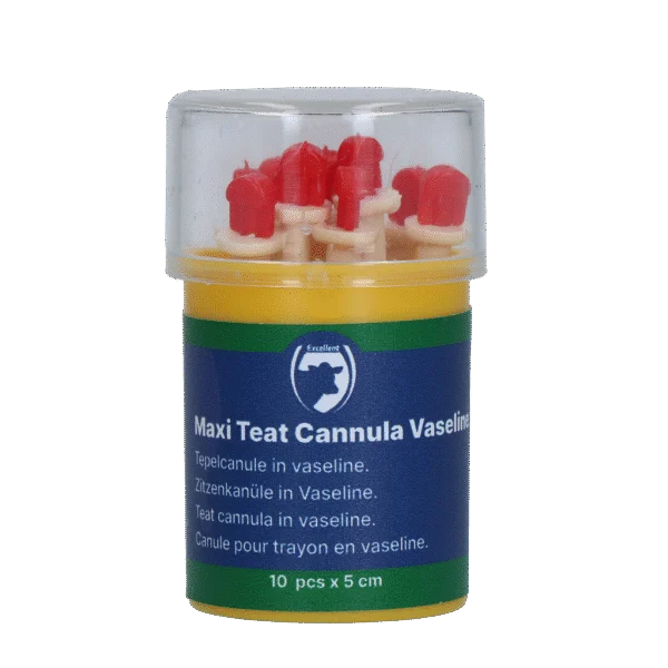 Canulă pentru mamelon în vaselină, 50 mm, 10 bucăți – Excellent Maxi Tepelcanule