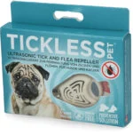 Dispozitiv cu ultrasunete împotriva căpușelor și puricilor pentru câini și pisici, bej – Tickless Pet - imagine 2