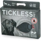 Dispozitiv cu ultrasunete pentru respingerea căpușelor și puricilor la câini și pisici, negru – Tickless Pet - imagine 2
