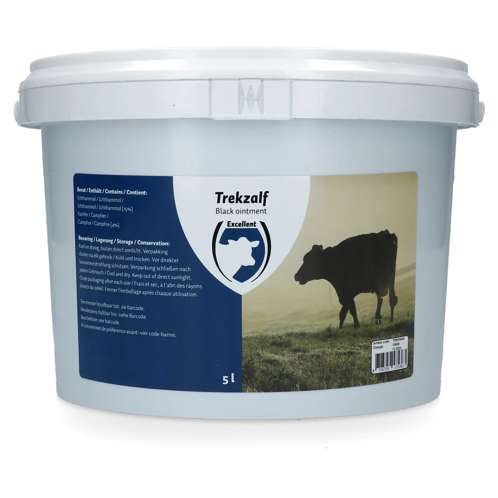 Unguent cu 4% camfor și 15% ihtiol, 5 l – Excellent Trekzalf - imagine 1