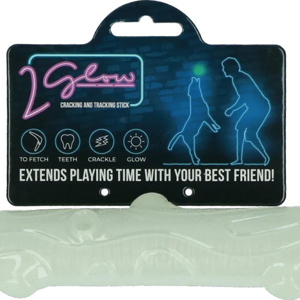 Băț de joacă luminos pentru câini – 2 Glow Cracking & Tracking Stick