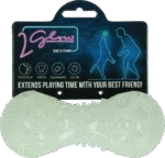 Os de joacă luminos pentru câini – 2 Glow Bone of it's Own