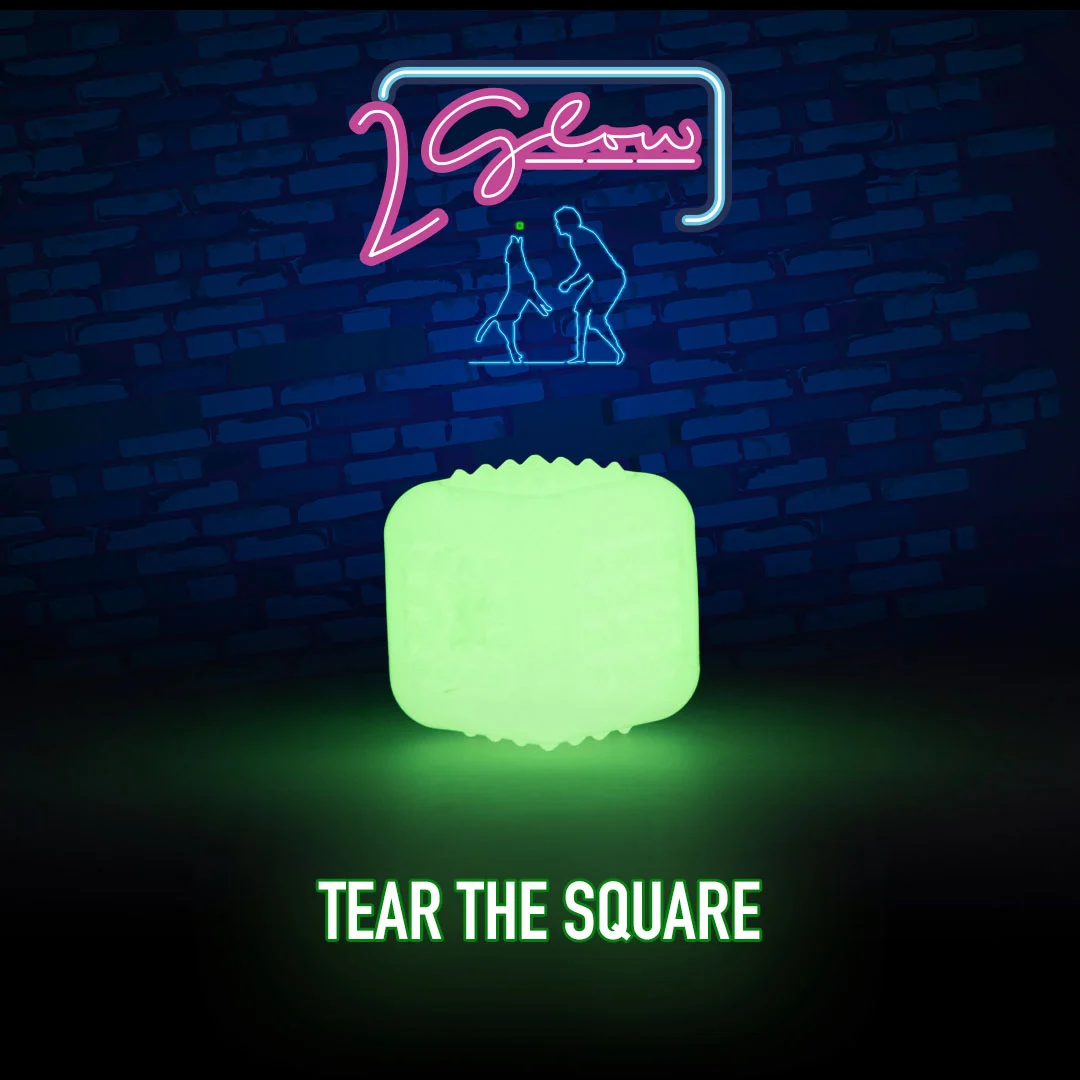 Jucărie luminoasă pentru câini – 2 Glow Tear the Square - imagine 3