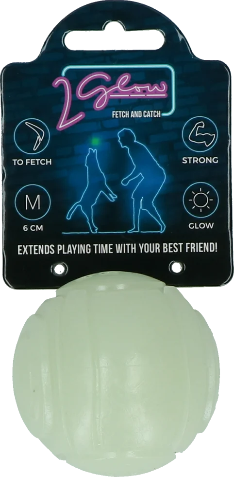 Jucărie pentru câini care luminează în întuneric – 2 Glow Fetch & Play - imagine 1