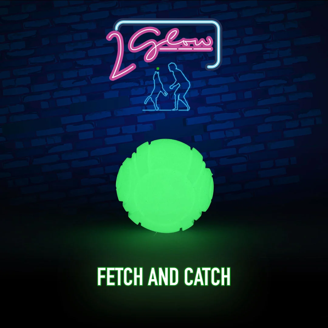 Jucărie pentru câini care luminează în întuneric – 2 Glow Fetch & Play - imagine 2