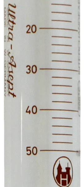 Tub din sticlă, 2 cc – Henke-Sass Wolf Ultra-Asept