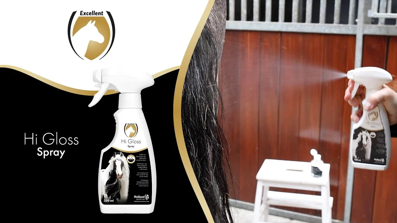 Spray pentru coamă și coadă, pentru descurcare, 5 l – Excellent Horse Hi Gloss Spray Refill - imagine 2