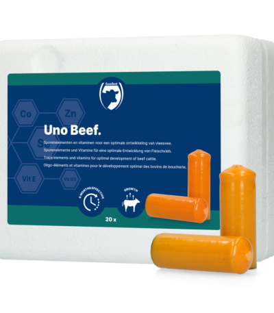 Bolus mineral pentru bovine de carne, 20 x 112 g – Excellent Uno Vleesvee