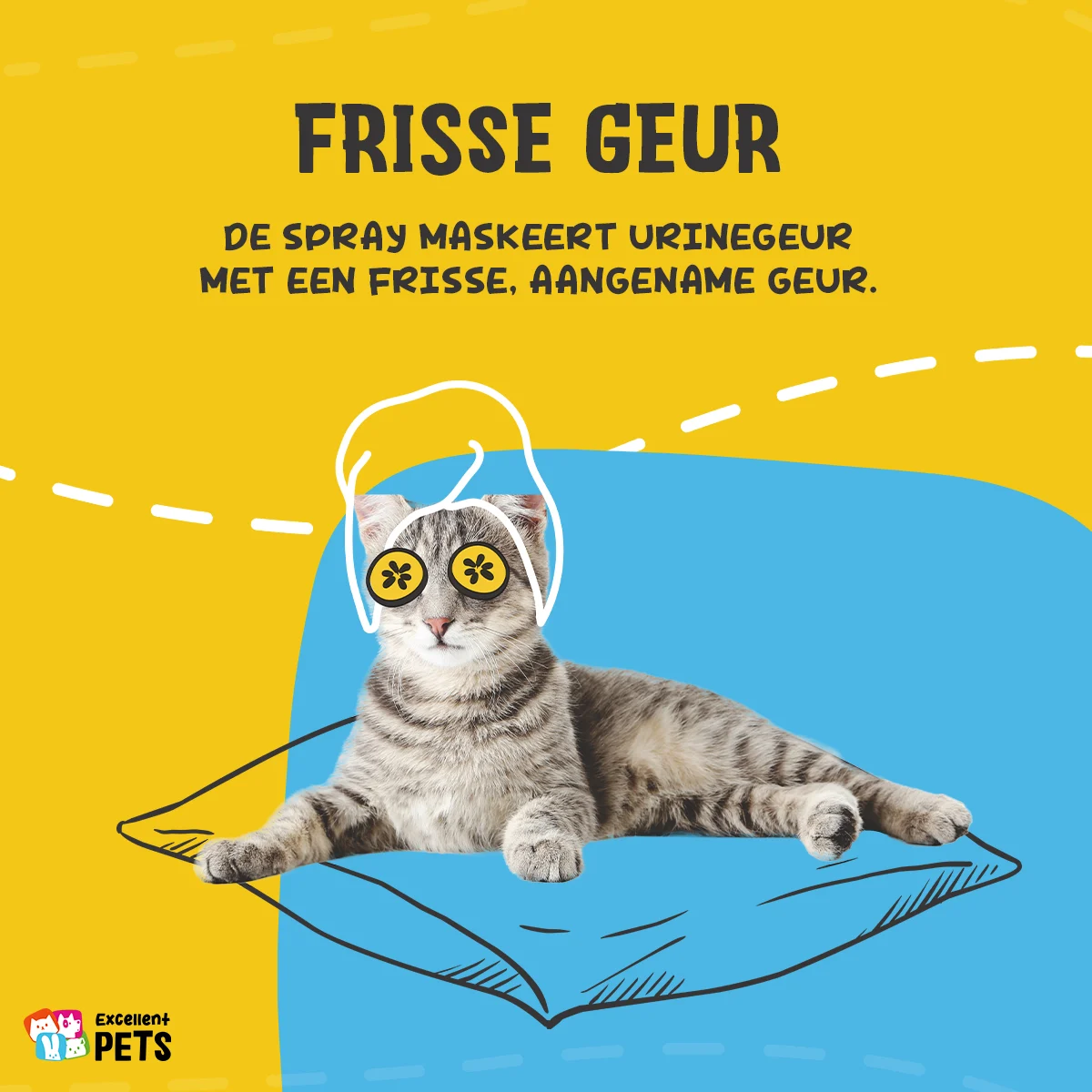 Spray pentru îndepărtarea petelor și mirosului de urină, 500 ml – Excellent Pets Urine Control Spray - imagine 6