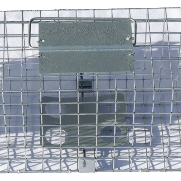 Capcană tip tunel din oțel galvanizat pentru jderi și șobolani, 65 x 17 x 20 cm – Hofman Pest Control