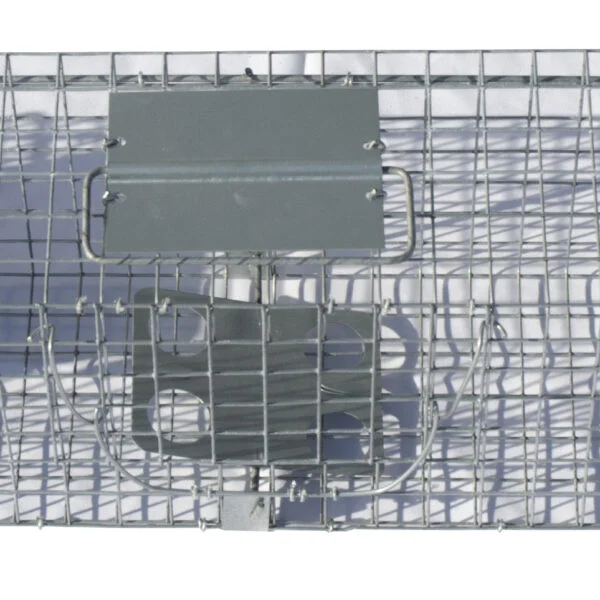 Capcană tip tunel din oțel galvanizat pentru jderi și șobolani, 102 x 17 x 20 cm – Hofman Pest Control