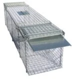 Capcană tip tunel din oțel galvanizat pentru jderi și șobolani, 102 x 20 x 27 cm – Hofman Pest Control