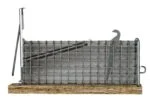Capcană pentru șoareci cu capturare vie și bază din lemn, 13 x 5 x 5 cm – Hofman Pest Control Dura - imagine 2