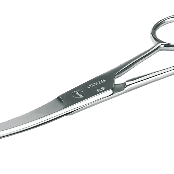 Foarfecă curbată pentru tuns cai, 19 cm