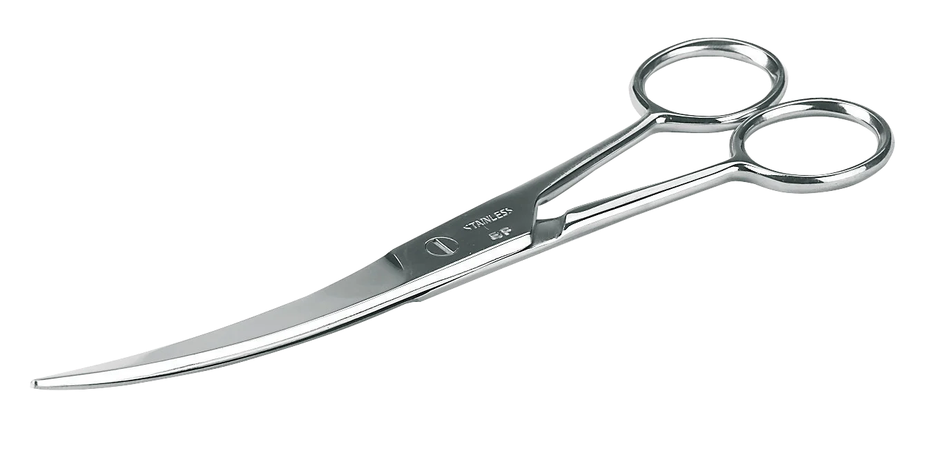 Foarfecă curbată pentru tuns cai, 19 cm - imagine 1