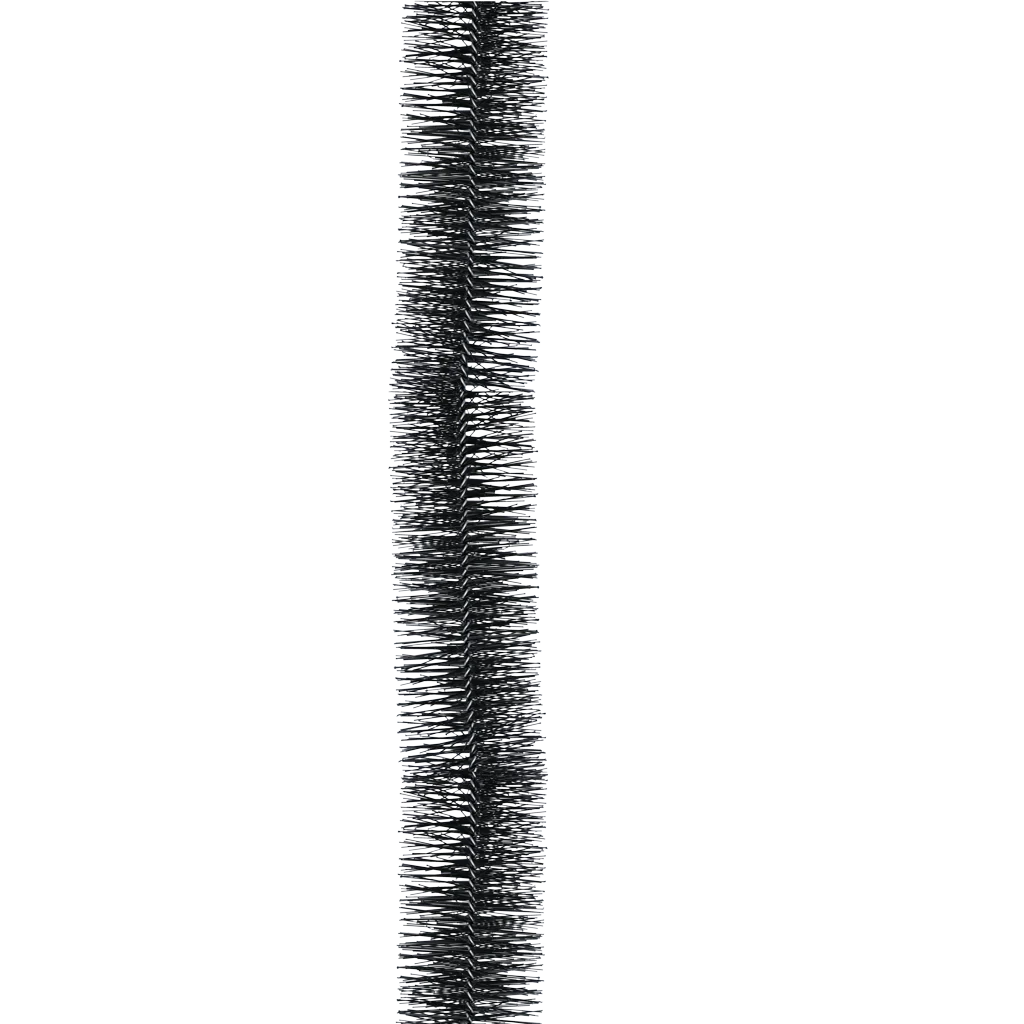 Perie de protecție pentru țigle, 1 m, Ø 100 mm – VentiStrip VentiBrush - imagine 1