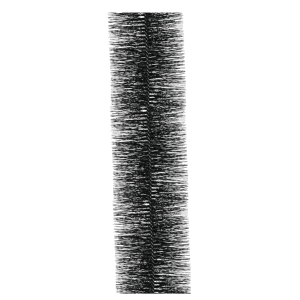 Perie de protecție pentru țigle, 1 m, Ø 200 mm – VentiStrip VentiBrush
