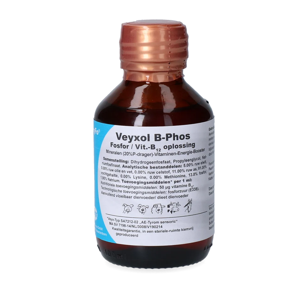 Furaj complementar pentru vaci de lapte, cu fosfor și vitamina B12, 100 ml – Veyx Veyfo Veyxol B-Phos - imagine 1